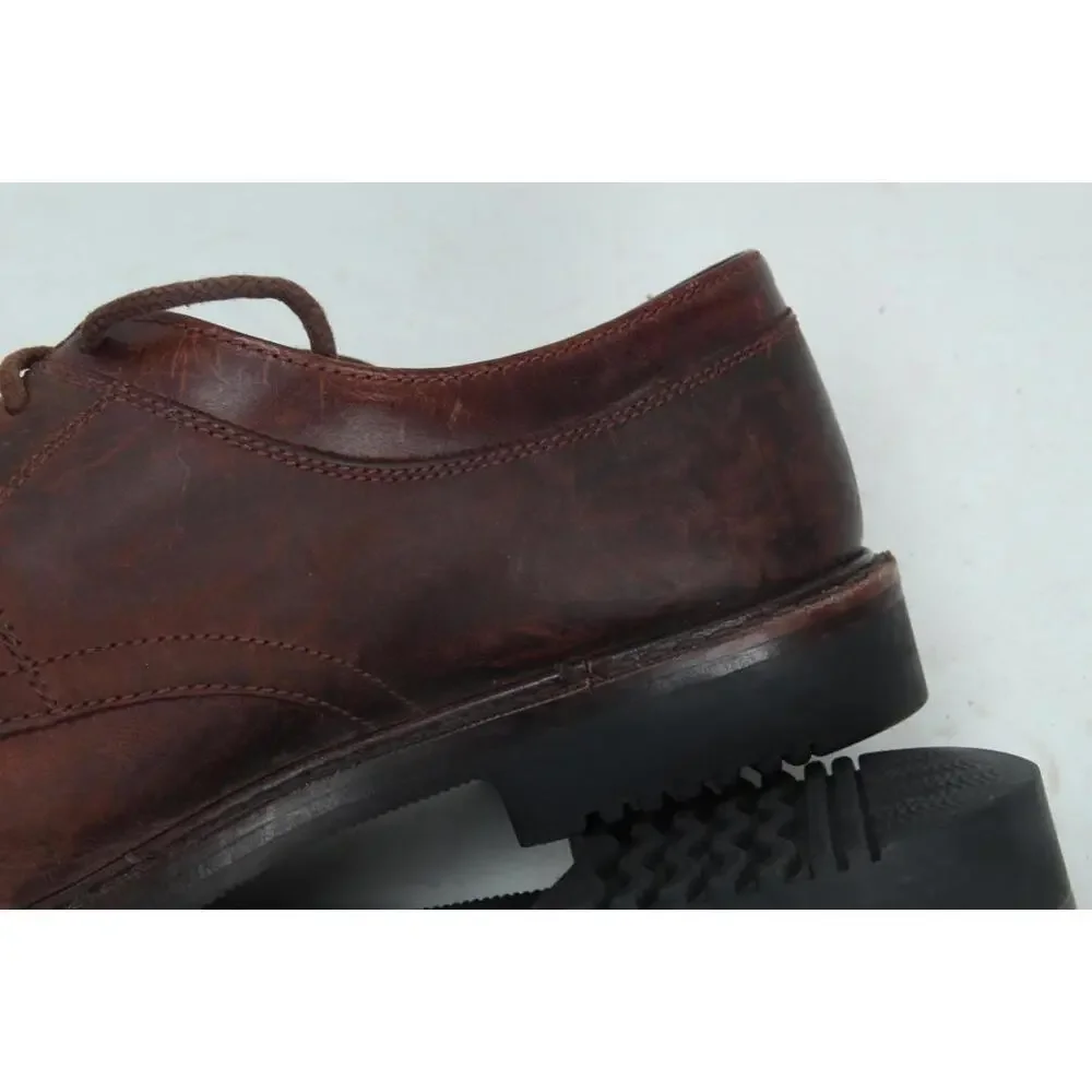 Cole Haan Country Oxfords Shoes OILED LEATHER Distressed Mens Lace Up Sz 10 M